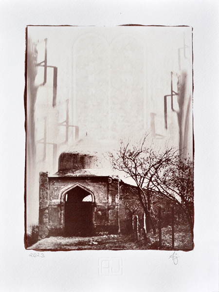 Van Dyke Brown print